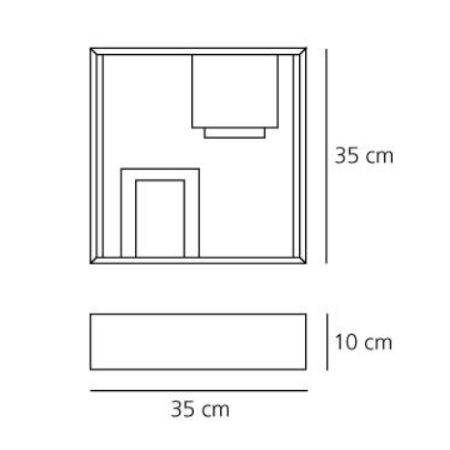 Artemide - Fato Bianco Lampadata da Tavolo o da Parete
